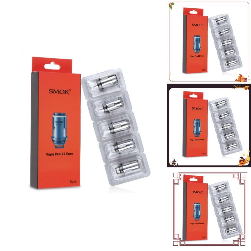 Replacement Coils For Vape Pen 22 Tank 0.3 Ohm Dual Core 5pcs/lot