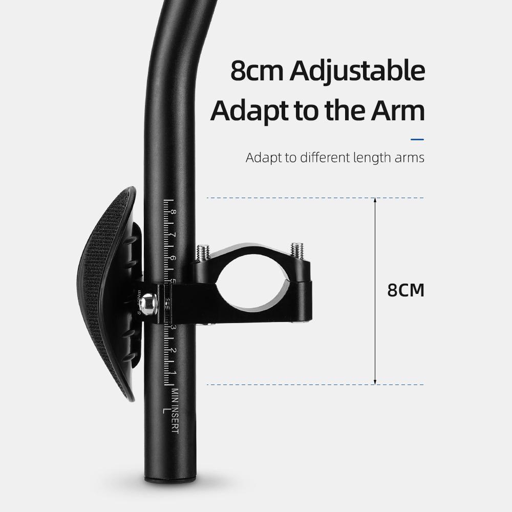 Bicycle Rest Handlebars Adjustable Bicycle Triathlon Handlebars Cycling TT Bars for Road Bike MTB