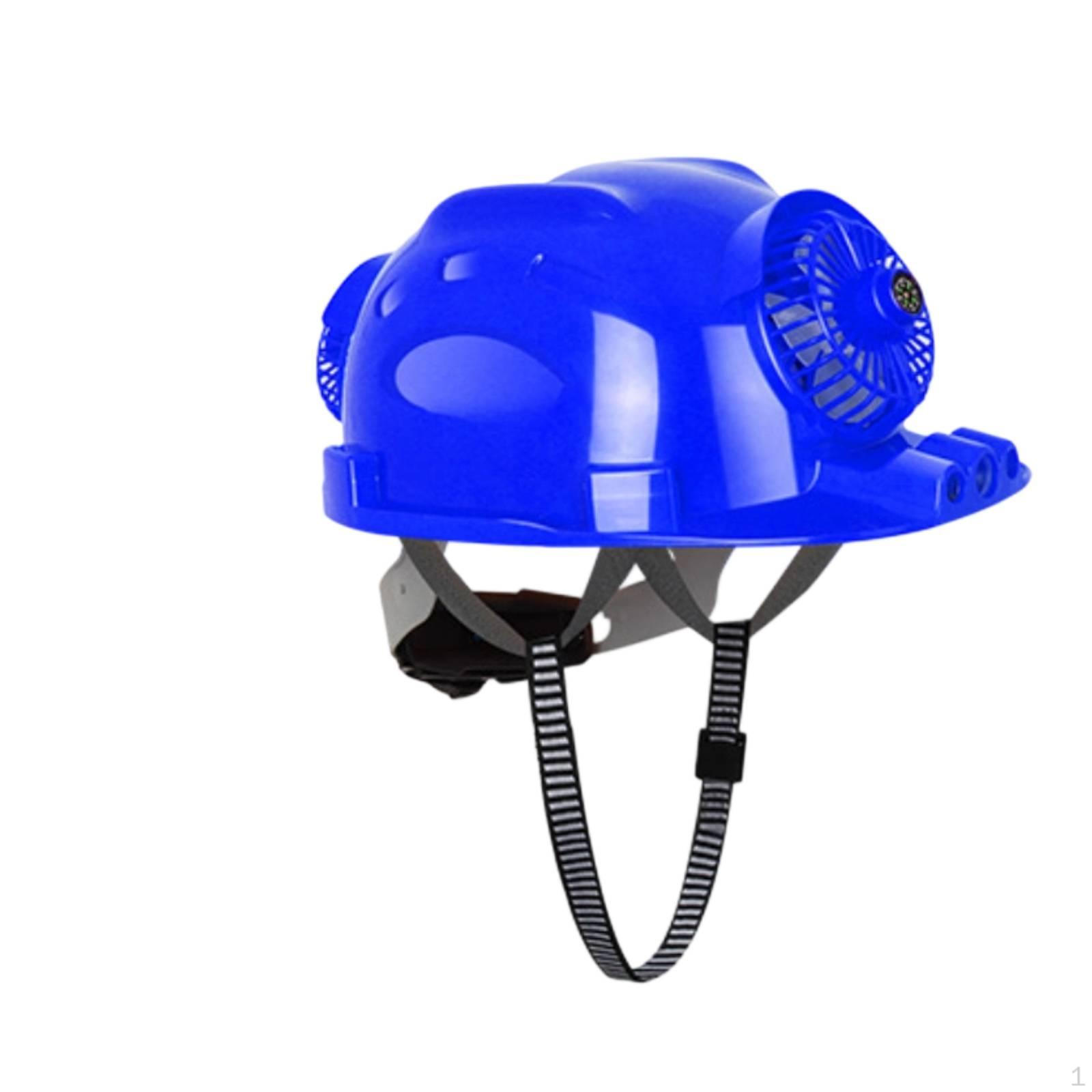 Solar Helmet Cooling Hat with Fan