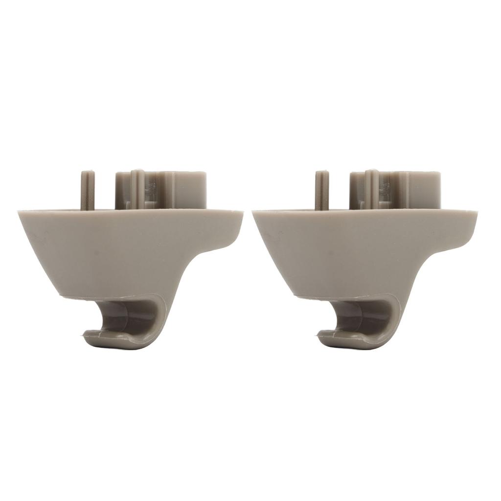 2 Stück Sonnenblendenhalter-Clip 1HS09BD1AA Auto-Sonnenblendenhaken Ersatz für Ram 1500 2500 3500 4500 5500