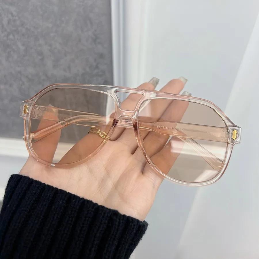 Vintage New Square Sunglasses Women Men Luxurious Eyewear Brand Round Sun Glasses Oculos De Sol
