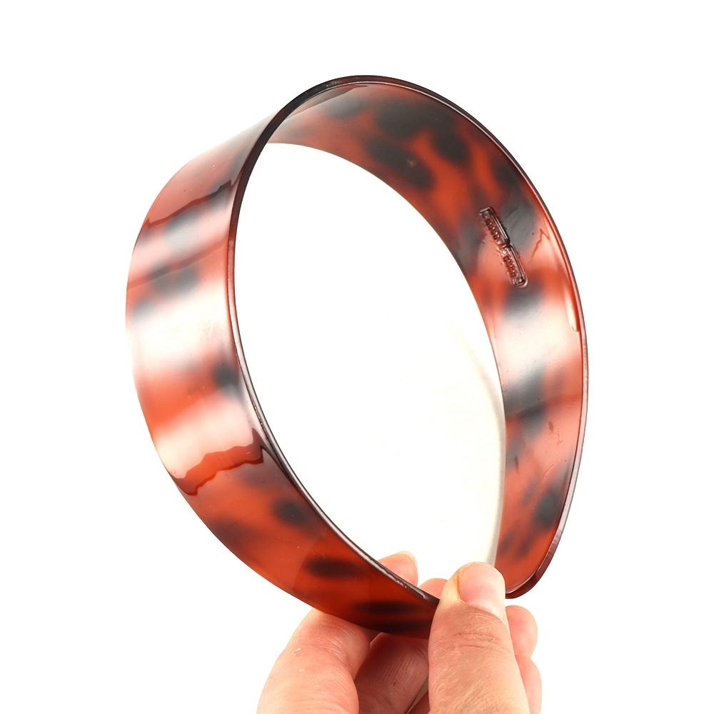 Headdress Retro Hairband Acetic Acid Korean Style Hair Hoop Trendy Leopard Headband  Ladies
