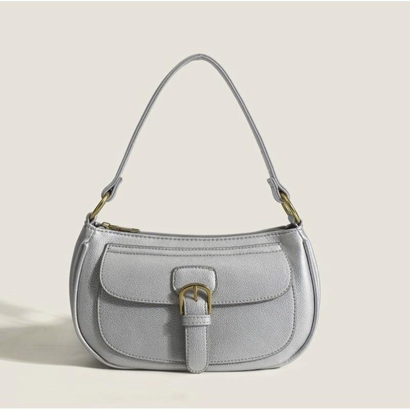 IELGY Ladies Underarm Bag Fashion Retro Portable Small Square Bag