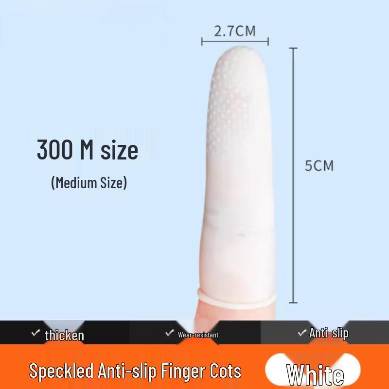 Star Rudder Latex Disposable Finger Cots