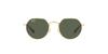 Ray-Ban Junior RJ9565S JACK Sunglasses - Arista Gold/Dark Green 47mm