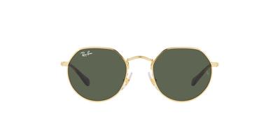 Ray-Ban Junior RJ9565S JACK Sunglasses - Arista Gold/Dark Green 47mm