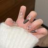 Cat's Eye Wearing Nail Pure Hand-made Nail Piece Fake Nail Wearing Nail Piece Advanced Sense Thin Dog Long