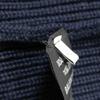 Used 11221 Oversized Mix Half-Zip Sweater 534489 T1502 8065 7840 XS Cable High Neck Rib Logo Navy Men's from Japan