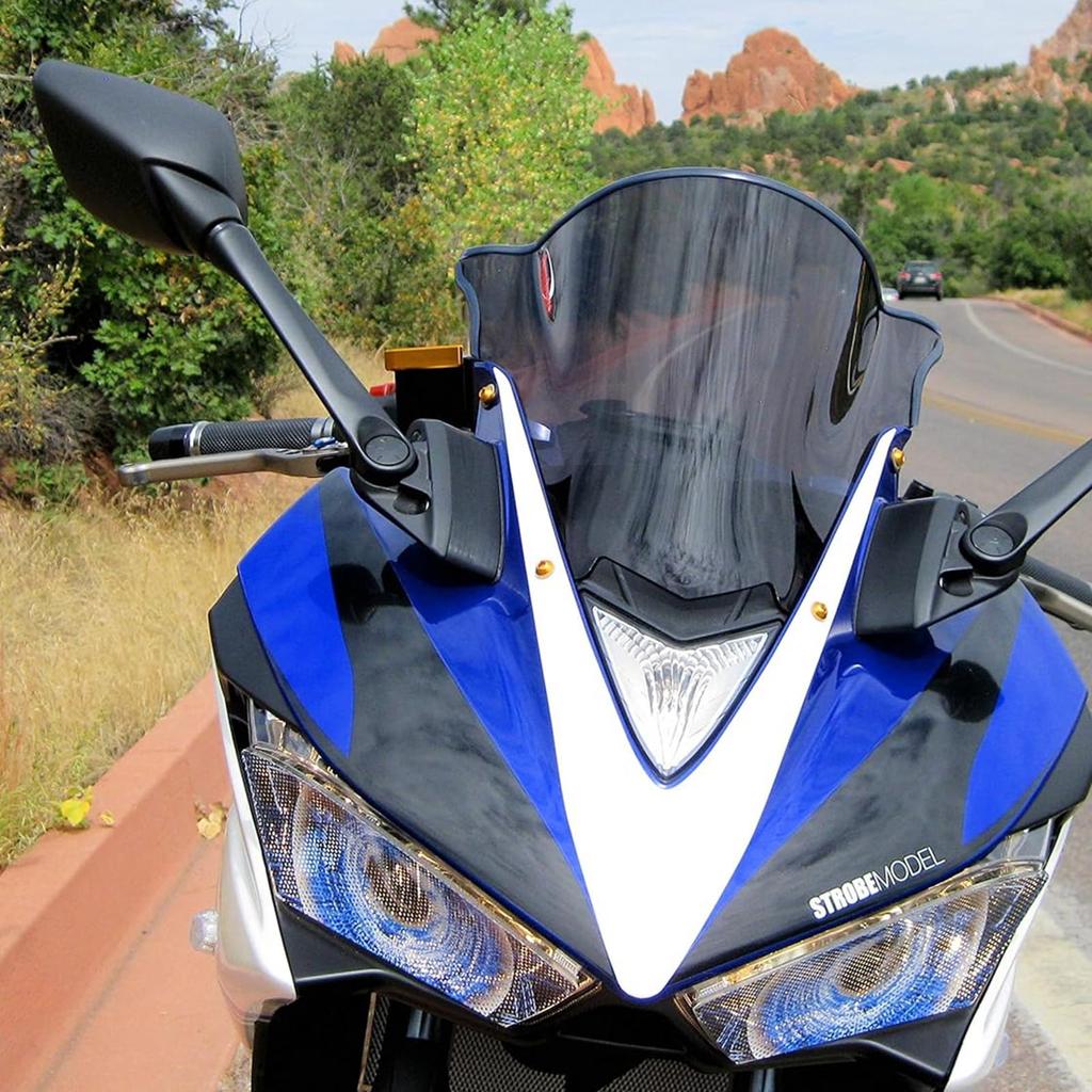 DGYACHOR Mirror Riser Spacer Compatible YZF-R25 R3 R15 Extender Offset