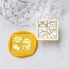 Butterfly Wax Seal Stamp Brass Head Winter Themed Sealing Waxed Stamp for Invitation Card Scrapbooking Decorations