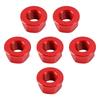 Rear Sprocket Nut Kit M10x1.25mm Red For Suzuki GSXR 600 750 1000 SV 650 1000