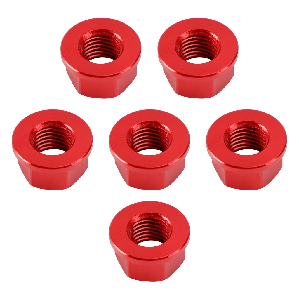 Rear Sprocket Nut Kit M10x1.25mm Red For Suzuki GSXR 600 750 1000 SV 650 1000