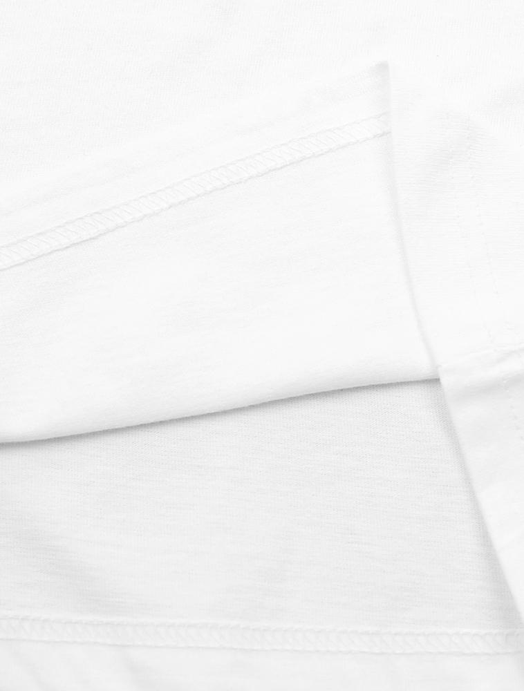 LA MAISON STUDIO Women'S Leris Embossed Crop Top White Violet (Fcc2Ts387W)