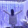 Garland Light Curtain for Window 3X3M Cold Color