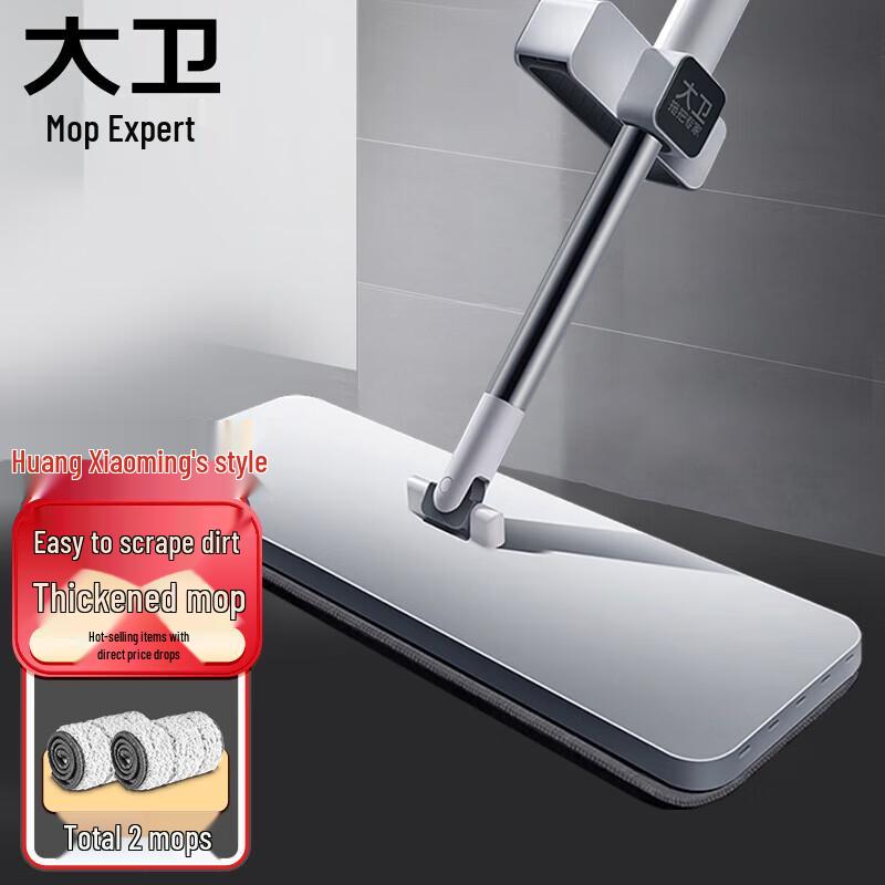 David P10 Self-Wringing Flat Mop