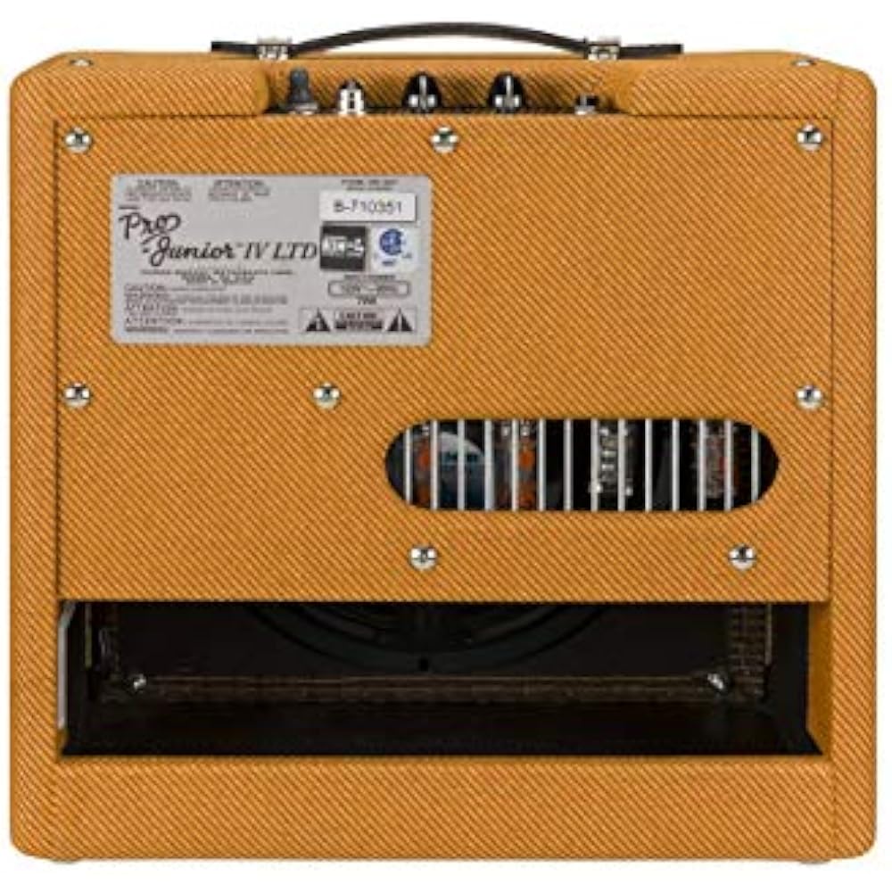 Fender Electric Guitar Combo Amp Pro Junior™ IV, Lacquered Tweed, 100V JPN Vacuum Tube