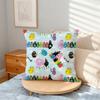 Cute B-Barbapapa Cartoon cushion cover Home Office Convenient Nordic Simplicity Hit With Zipper Cushion Cover