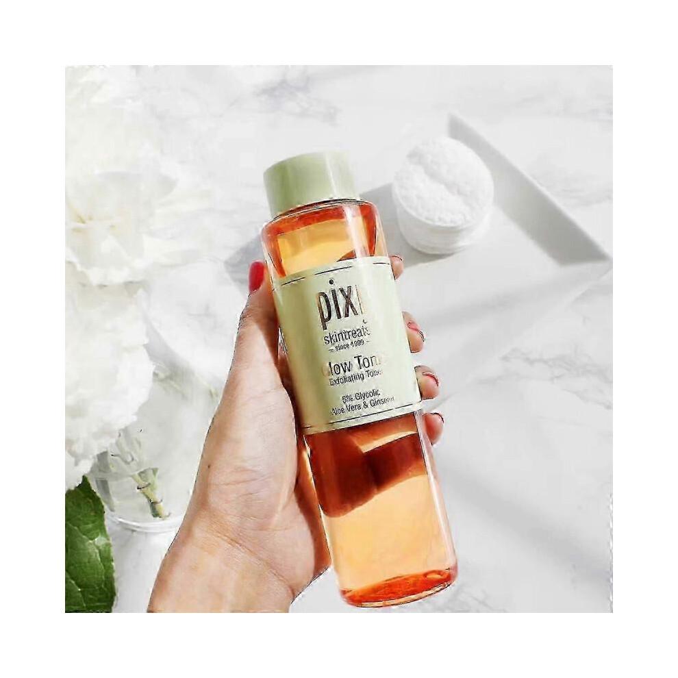 (2pcs)Pixi Glow Tonic 250ml Glycolic Acid Exfoliating Toner with Aloe & Ginseng