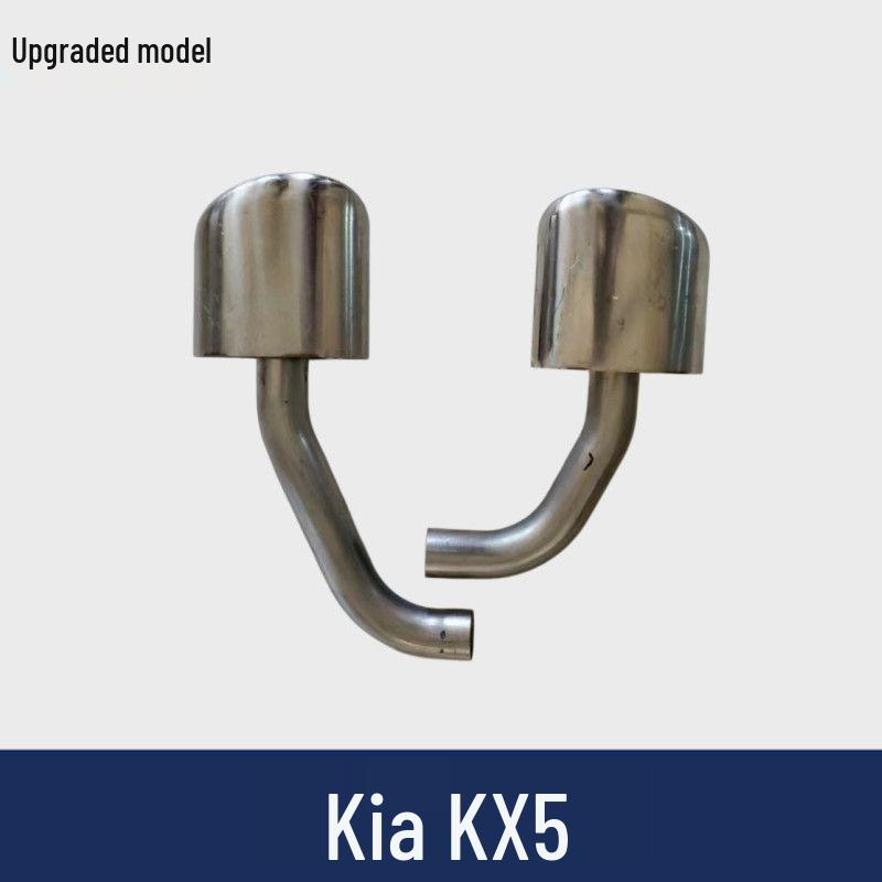 Stainless Steel Exhaust Tailpipe Cover for Hyundai Kia KX5, Sonata 9, Tucson