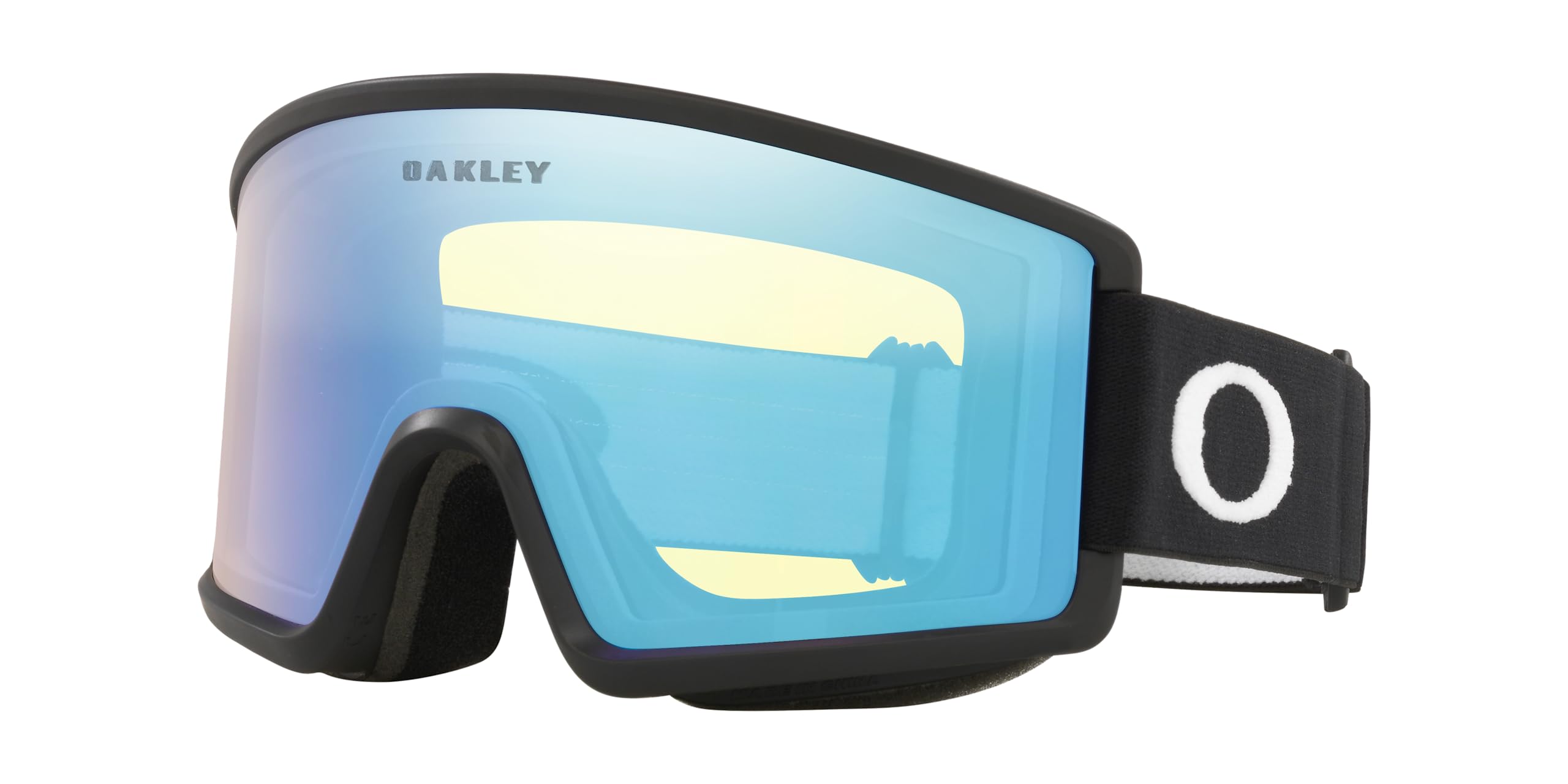 Очки МАТОВО-ЧЕРНЫЕ Один размер RIDGE LINE ЖЕЛТЫЙ СТЕКЛО Ударопрочные [Oakley] L/HI