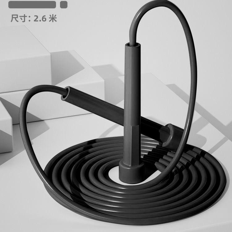 

Детская спортивная скакалка для фитнеса One Size чёрный