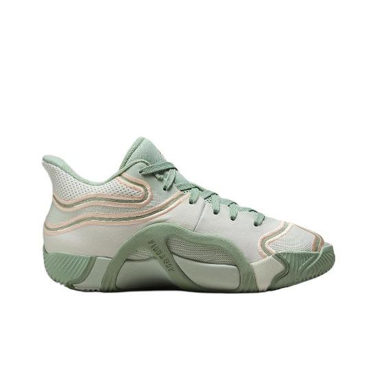 Jordan Tatum 3 Anti Slip Wear Resistant Mid Top Children's Basketball Shoes Beige Green Kids' HF3136-002