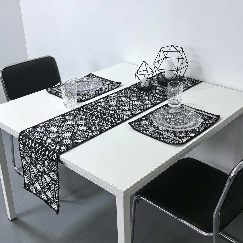 Dining Table, TV Cabinet & Center Table Decorative Nordic Cotton Linen Multi-Functional Table Runner