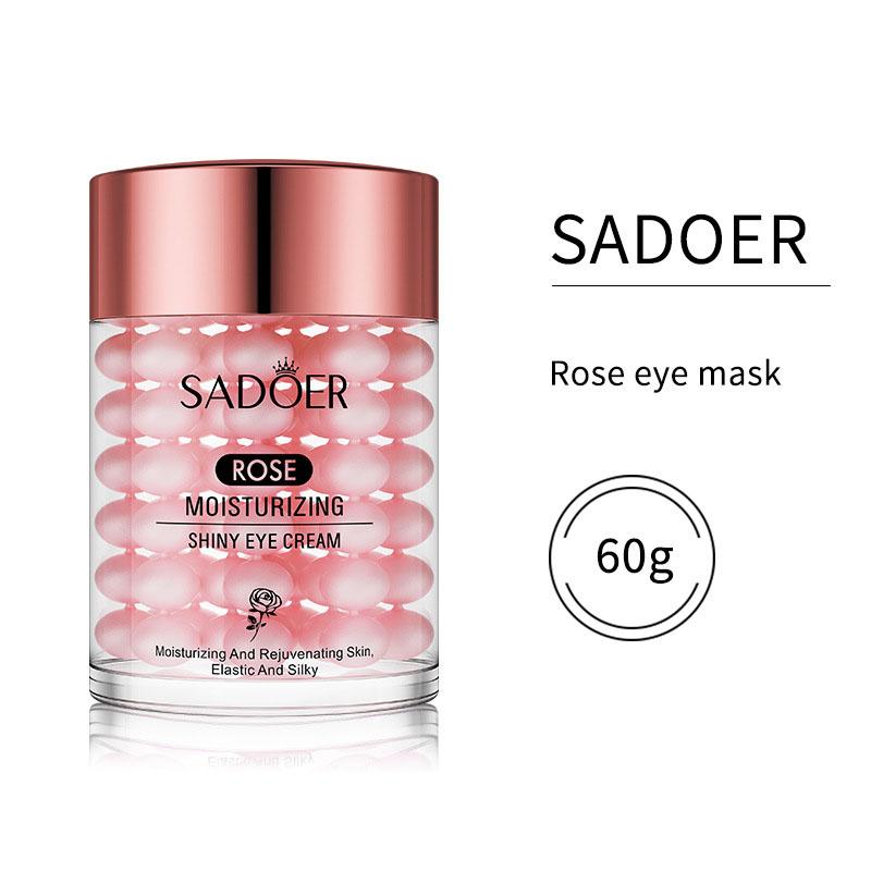 SADOER Golden Eye Cream Hydratační oční krém s kyselinou hyaluronovou Růžový výživný oční krém