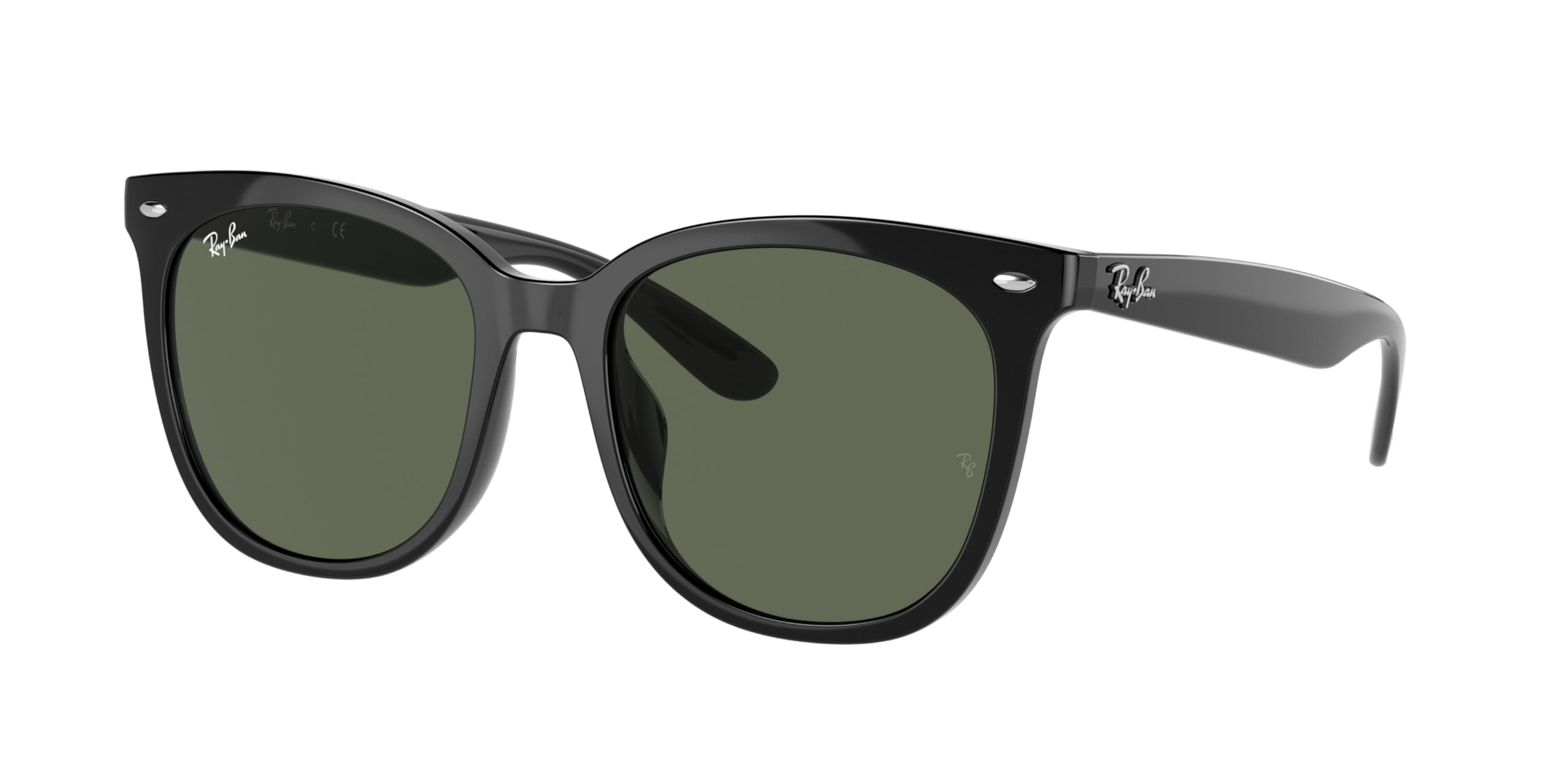 

Солнцезащитные очки RB4379D Зеленые линзы 55 Ray-Ban Черный/Серый