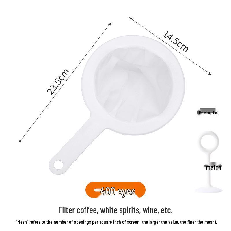 Premium Multi-functional Kitchen Sieve: Carefully Selected Filter Mesh for Soy Milk and More