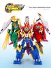 Guardian Armor Adventures: 6-in-1 Qilin Azure Dragon Transformation Robot Toy