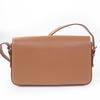 Excellent BURBERRY Shoulder Bag Grace Logo Leather Brown Leather Women Used
