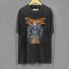 Dismember TShirt Like An Ever Flowing Stream Death Metal Entombed Washed Retro Cotton Mens Clothing Short Sleeve Loose Shirt