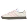 Adidas VL COURT 2.0 Slip Resistant Abrasion Resistant Low top Skateboard Shoes Unisex White Pink HQ1802(Team562--)
