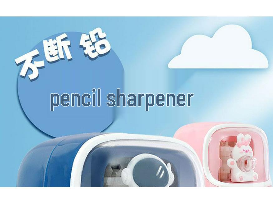 Automatic Pencil Sharpener with Lead Advance for Students and Children
