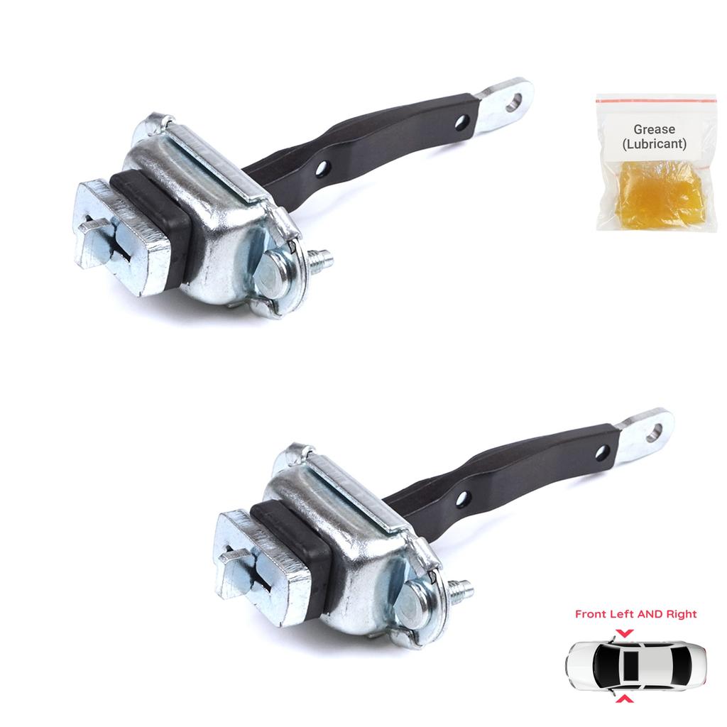 BDP1351-1 2 Pieces Front Door Hinge Brake Stop Check Strap Limiter for Toyota Avensis MK1 T22 Caldina Carina Corona Premio T210 1997-2003 4/5 Door