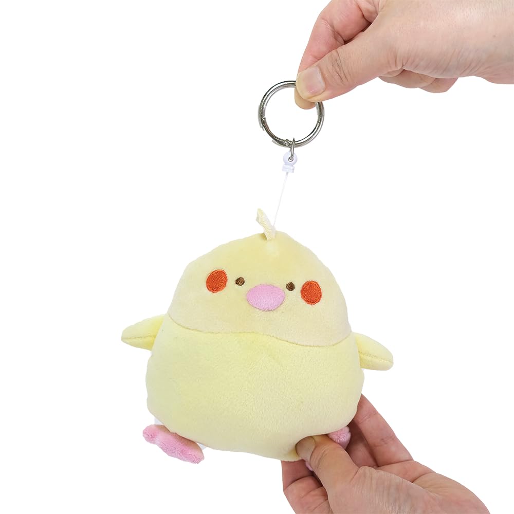 SunLemon Hug Hug Soft Pass Case, Cockatiel Design, 14 x 5 x 17cm, Cute Animal Design, P-9772