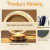 New Circular desktop decorative light switch, dimmable bedside table light USB plug, reading table light, bedroom decorative nig