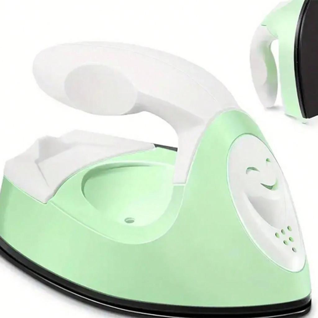 1 Stück Mini Reisebügeleisen - Handheld Tragbare Elektrische Bügelmaschine für Kleidung, Socken & DIY Handwerk (US-Steckerdesign)