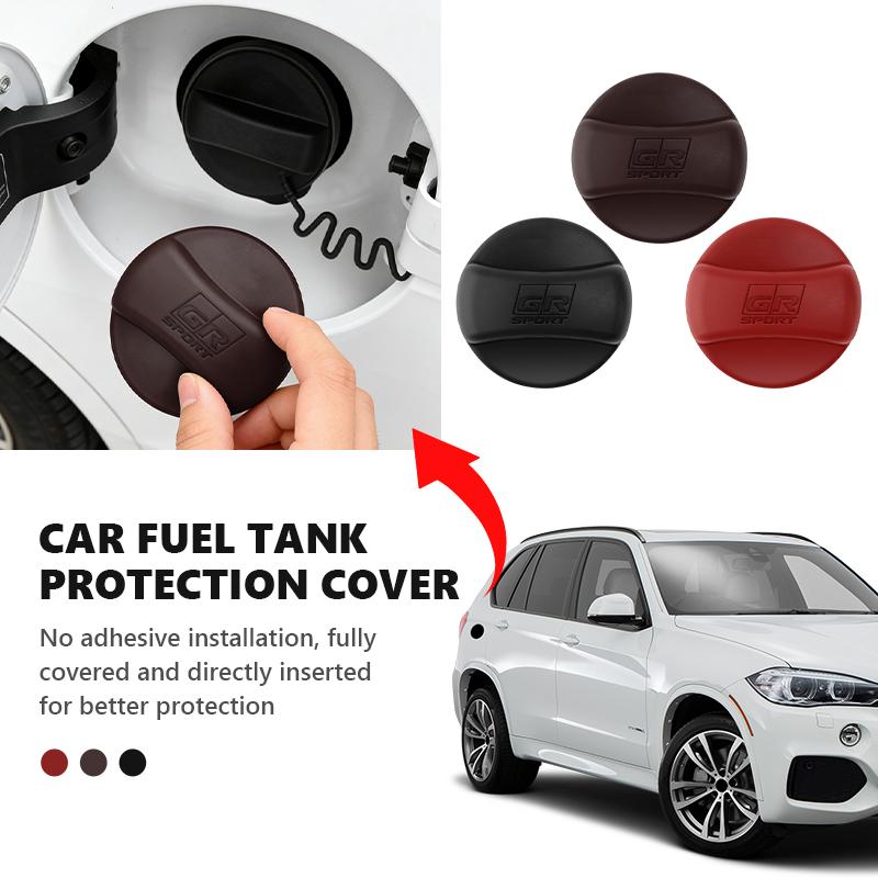 DZTJMT1 For Toyota Car Silicone Fuel Tank Cap Trim Accessories CHR Land Cruiser RAV4 Camry Fortuner Venza Highlander