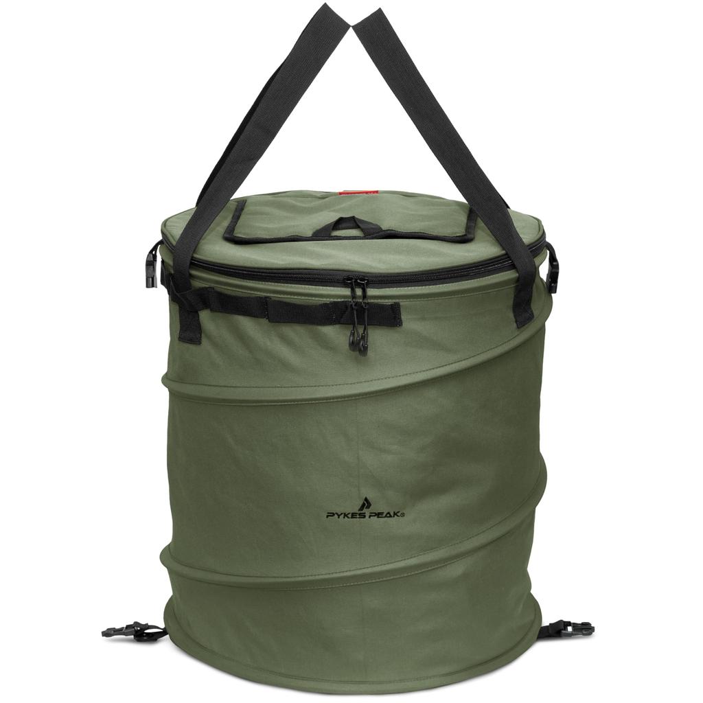 PYKES PEAK Camping Box na odpadky Box na odpadky Skládací odpadkový koš Campingové vybavení Kompaktní 60L výsuvné