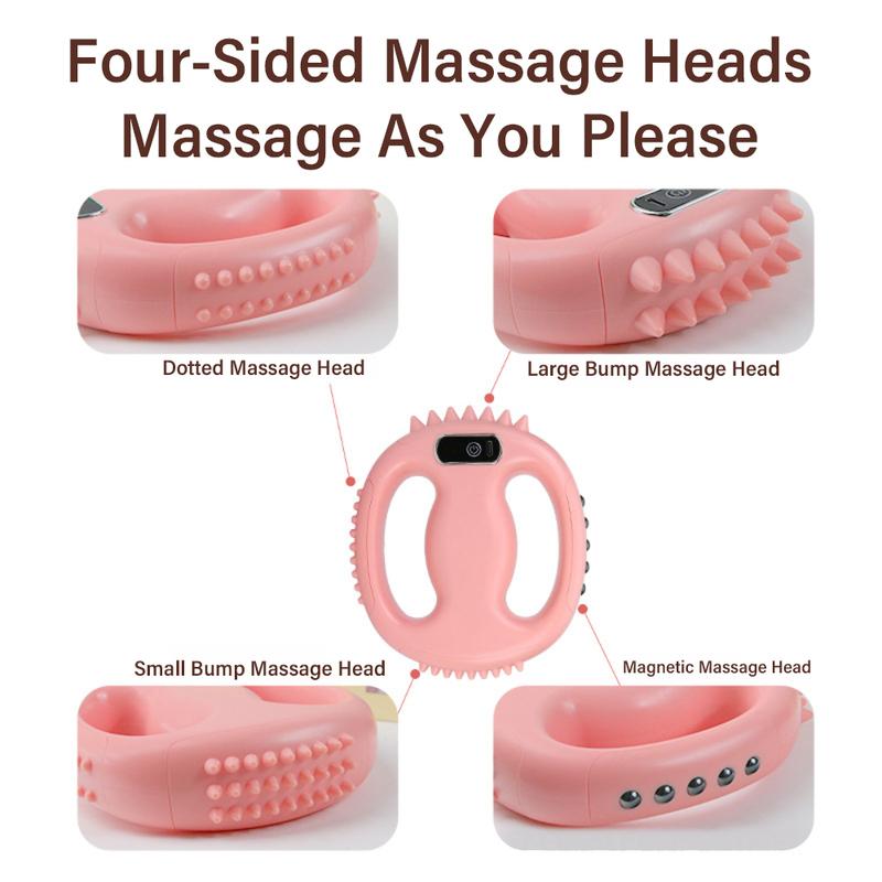 Elektrisk Kroppsfasciaring Fitness Massagering Vibration Kroppsformande Massager Mage Buk Midja Djupvävnadsmassageapparat