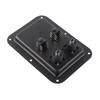 Junction Box 4 Core Socket Jack Plate Dual 6.35 Plug Speaker Junction Box for Stage Sound and Recording Studio