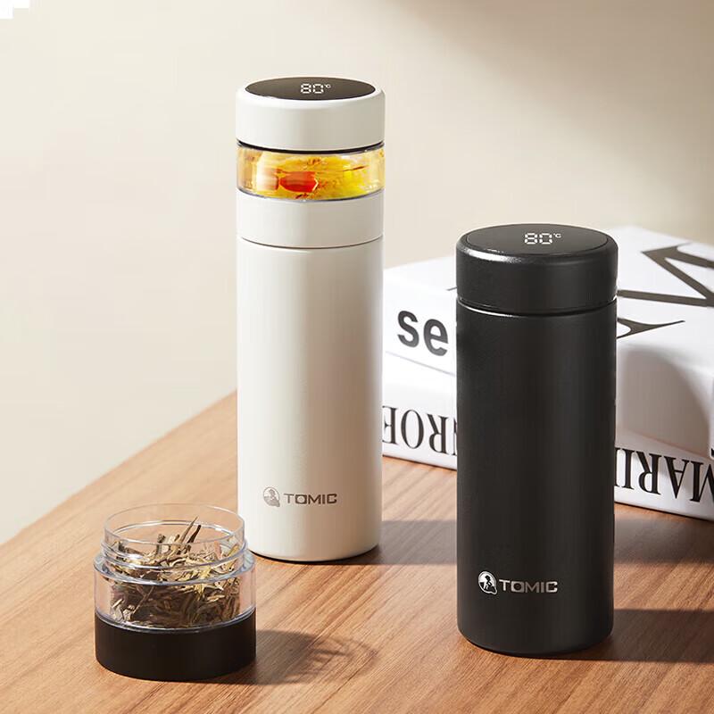 Temeike Smart Temp Display Tea Infuser Thermos