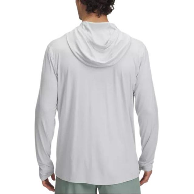 Under Armour Kapuzen-Outdoor-Sport-Langarm-Atmungsaktiv-Winddicht-Sonnenschutzjacke Herrenjacken Grau 1390052-014