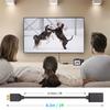 Duttek 8K Mini HDMI na HDMI Prodloužení 48Gbps Mini HDMI Samec na Samici Kabel pro Grafiku a Kabel, Ultra-tenké Kamery, Videokamery, Karty, Laptopy,