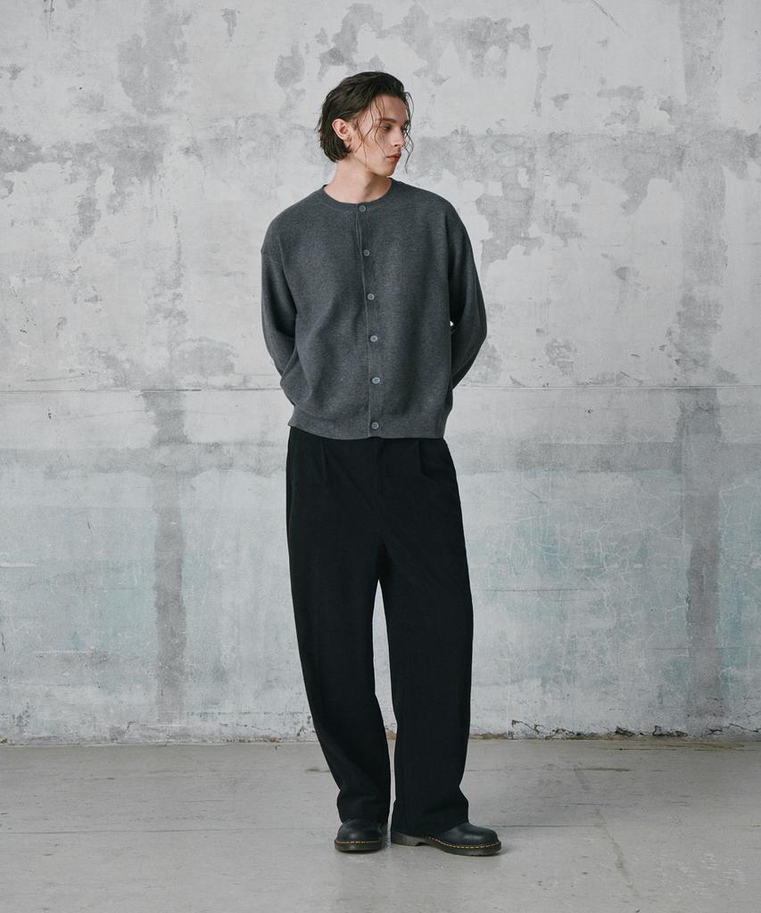 GLW Comfort Elastic Corduroy Pants Black