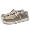Scarpe Estive da Uomo in Tela Sneakers di Jeans Scarpe da Uomo in Tela Mocassini Traspiranti Scarpe Vulcanizzate Scarpe da Ginnastica da Uomo Taglia Grande 48