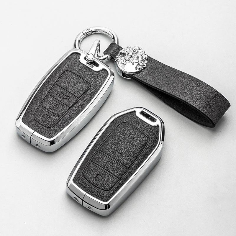 Full-Cover Metal Key Case for Toyota Corolla, RAV4, Rongfang, Wilanda, Levin, Camry