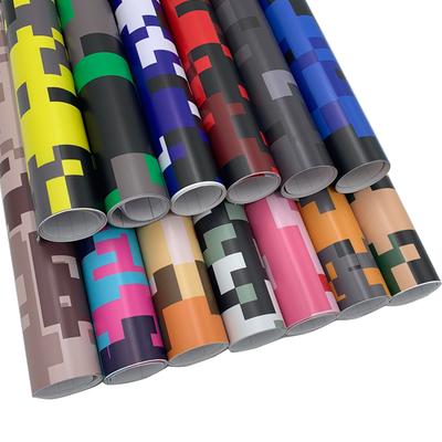 PVC Self-adhesive Digital Camouflage Car Wrap Vinyl Film Roll Sticker Decal Auto Motorcycle Decoration For Console Computer